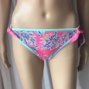 YMI Bikini L Swim Bottom Pink Tropical